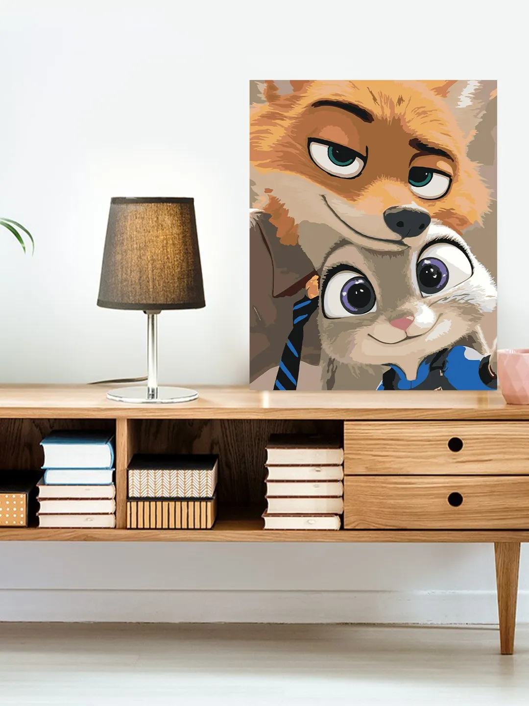 Raqamlar bo'yicha rasm chizish ARTERY "Multfilmlar" 40×50 sm