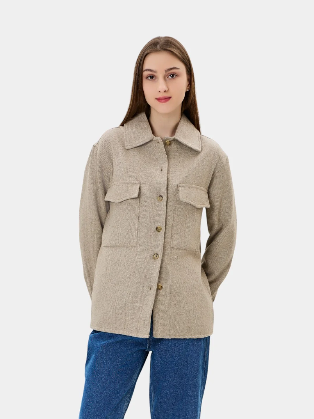 TERRA PRO  uzun yengli rubashka