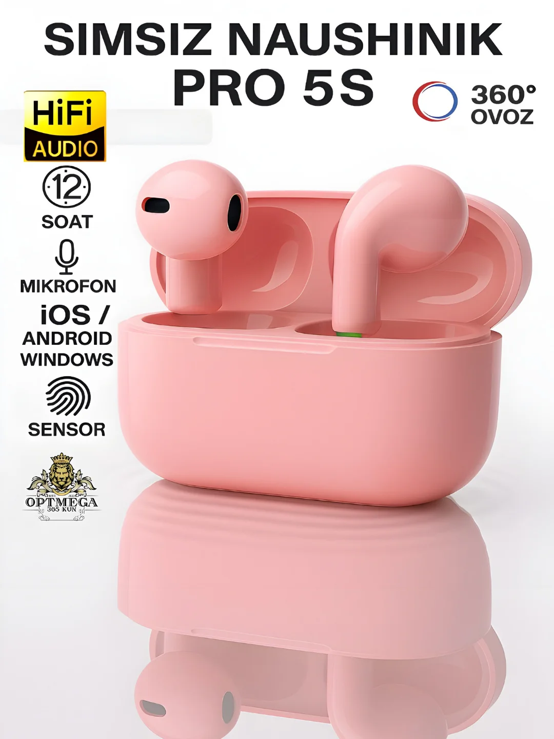 Simsiz quloqchinlar Pro 5s