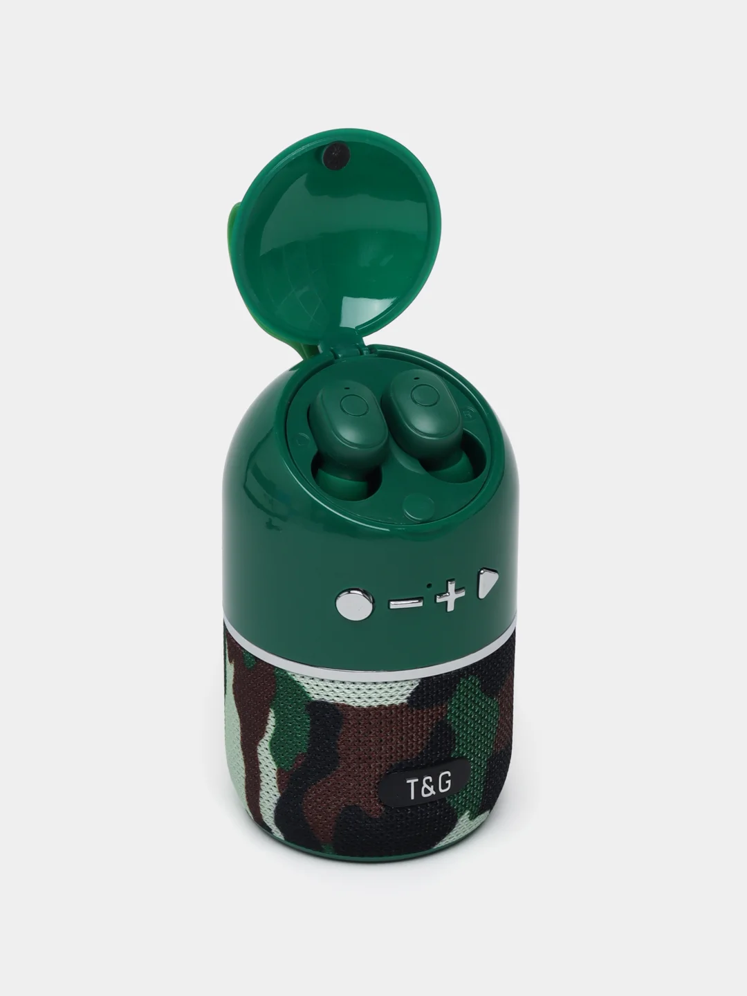 Simsiz mini Bluetooth dinamik + quloqchinlar T&G TG805, TWS, 2 tasi 1 da