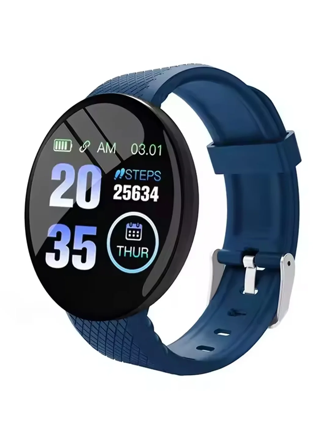 D18 suv o'tkazmaydigan sport aqlli soati Android bilaguzuk qon bosimi monitori