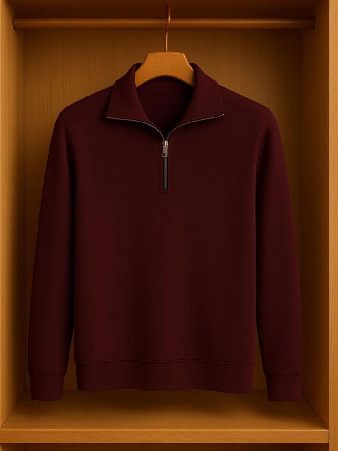 Sviter, poluzamok erkaklar uchun jemper