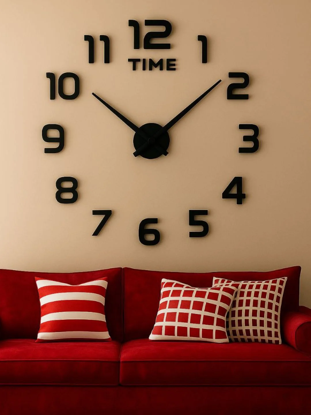 3D dekorativ devor soat