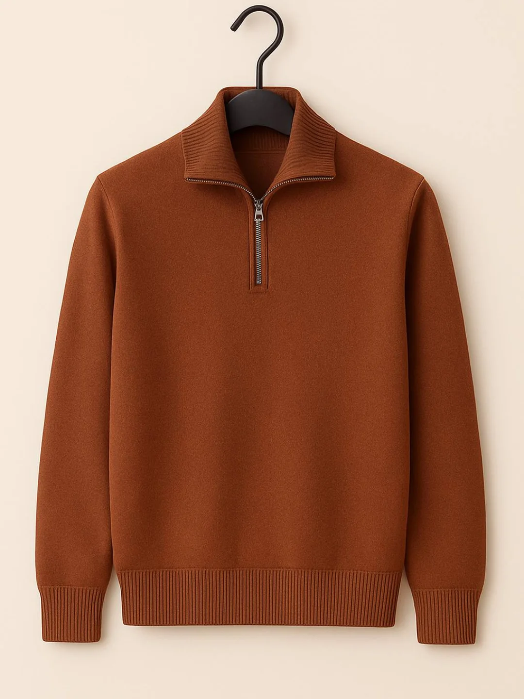 Sviter, poluzamok erkaklar uchun jemper