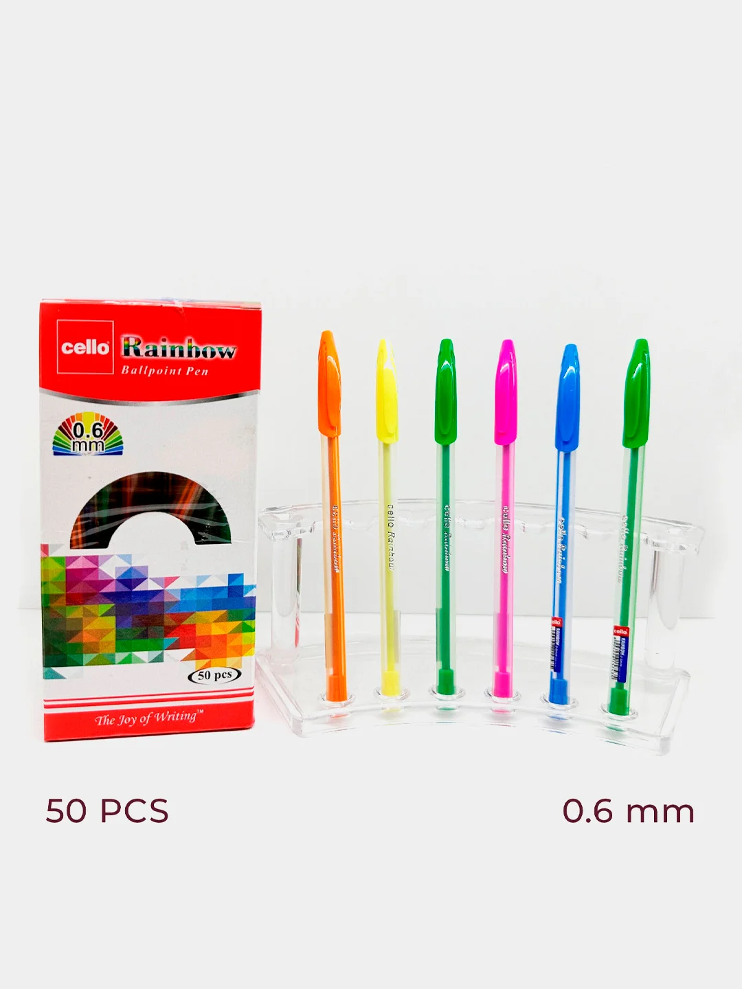 RAINBOW 0.7mm 50BOX ASST BLUE по 10шт