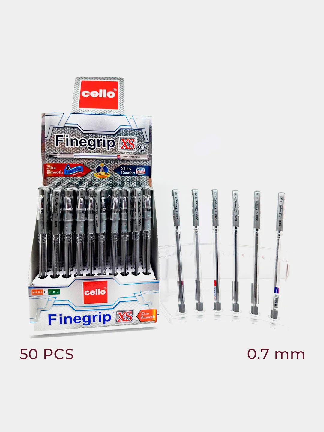 Ручки FINEGRIPXS SLV 0.7mm